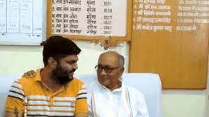 gwalior, Digvijay met , District President, NSUI , rules in jail