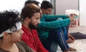 dhar,Mandu police ,detained five suspected ,Muslim youths