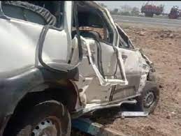 guna, truck collided, jeep , wedding