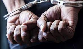 rajgarh, Five arrested , sharp weapons