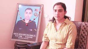 rewa, fulfill the dreams , martyr husband, Rekha