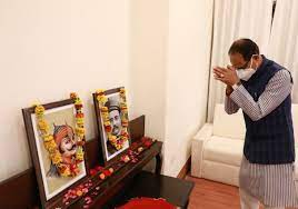 bhopal, Chief Minister, pays tribute, Maharana Pratap, Gokhale 