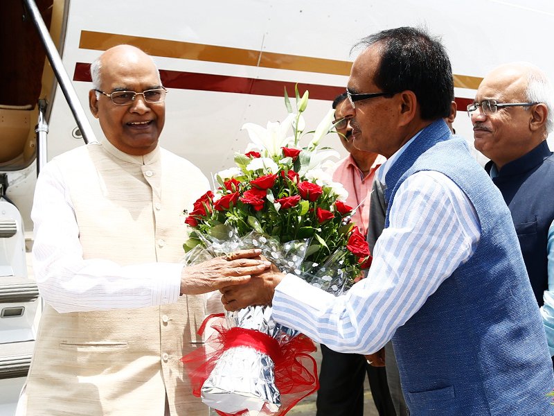 28 -29  मई को राष्ट्रपति मध्यप्रदेश के दौरे पर