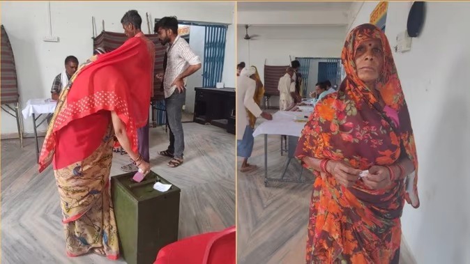 पहले चरण की वोटिंग शुरू 8702 ग्राम पंचायतों में मतदान सुबह से ही लगी लंबी कतारें