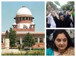 नूपुर शर्मा को सुप्रीम कोर्ट की फटकार