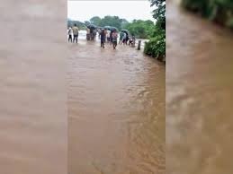 मध्यप्रदेश के कई जिलों में जमकर बरस रहे बादल नदी नाले उफान पर  
