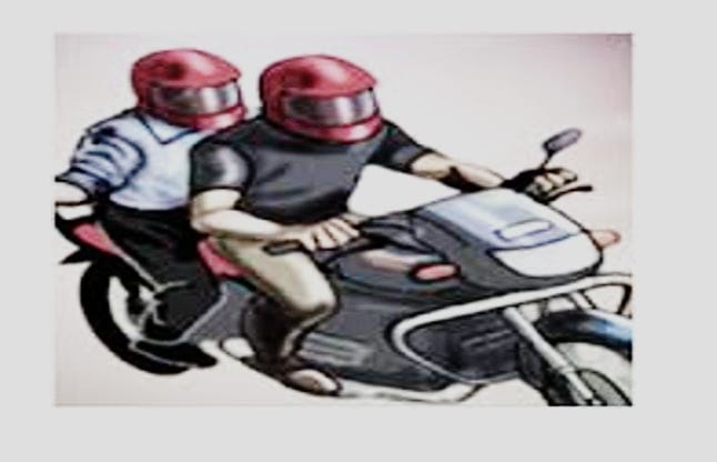 दिनदहाड़े पॉपर्टीडीलर की चैन लूटकर भागे बाइक सवार लूटेरे