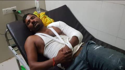 नूपुर शर्मा के समर्थन में किया पोस्ट RSS कार्यकर्ता के भाई को लाठी डंडे से पीटा