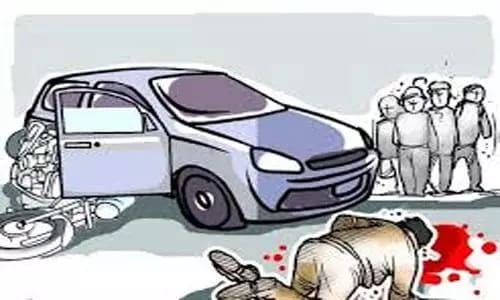 मंत्री यशोधरा राजे सिंधिया के पुलिस पायलेटिंग वाहन ने मारी अधेड़ राहगीर को टक्कर हुई मौत