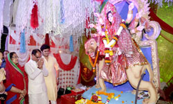 shivraj singh durga puja