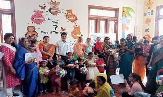 प्रदेश के आँगनवाड़ी केंद्रों में 5 वर्ष तक के बच्चों के लिए स्वस्थ बालक बालिका स्पर्धा