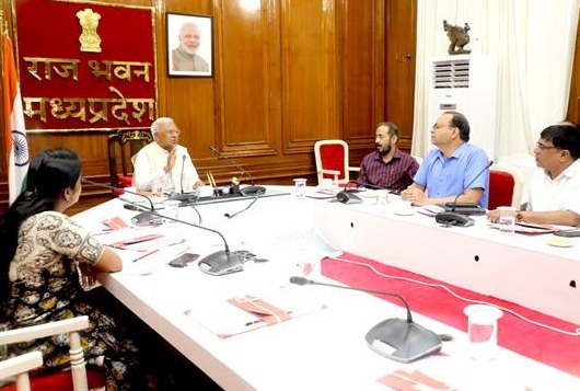 राज्यपाल ने कहा अनिवार्यत: सुनिश्चित किया जाए कि लाल कोठी के अनुरूप हो भवन का स्वरूप 