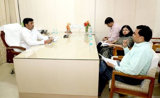 राज्य मंत्री श्री कुशवाह ने उद्यानिकी फसलों  को लेकर की विभागीय समीक्षा 