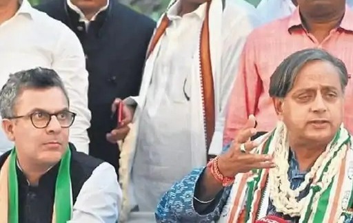 कांग्रेस के सेंट्रल इलेक्शन अथॉरिटी के चेयरमैन ने थरूर के चीफ पोलिंग एजेंट को कहा दो चेहरे वाला 