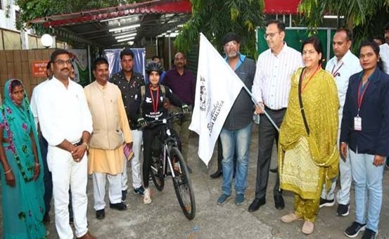 20 हजार किलोमीटर लंबी साइकिल यात्रा कर मध्यप्रदेश पर्यटन स्थलों का प्रचार करेंगी आशा राजूबाई