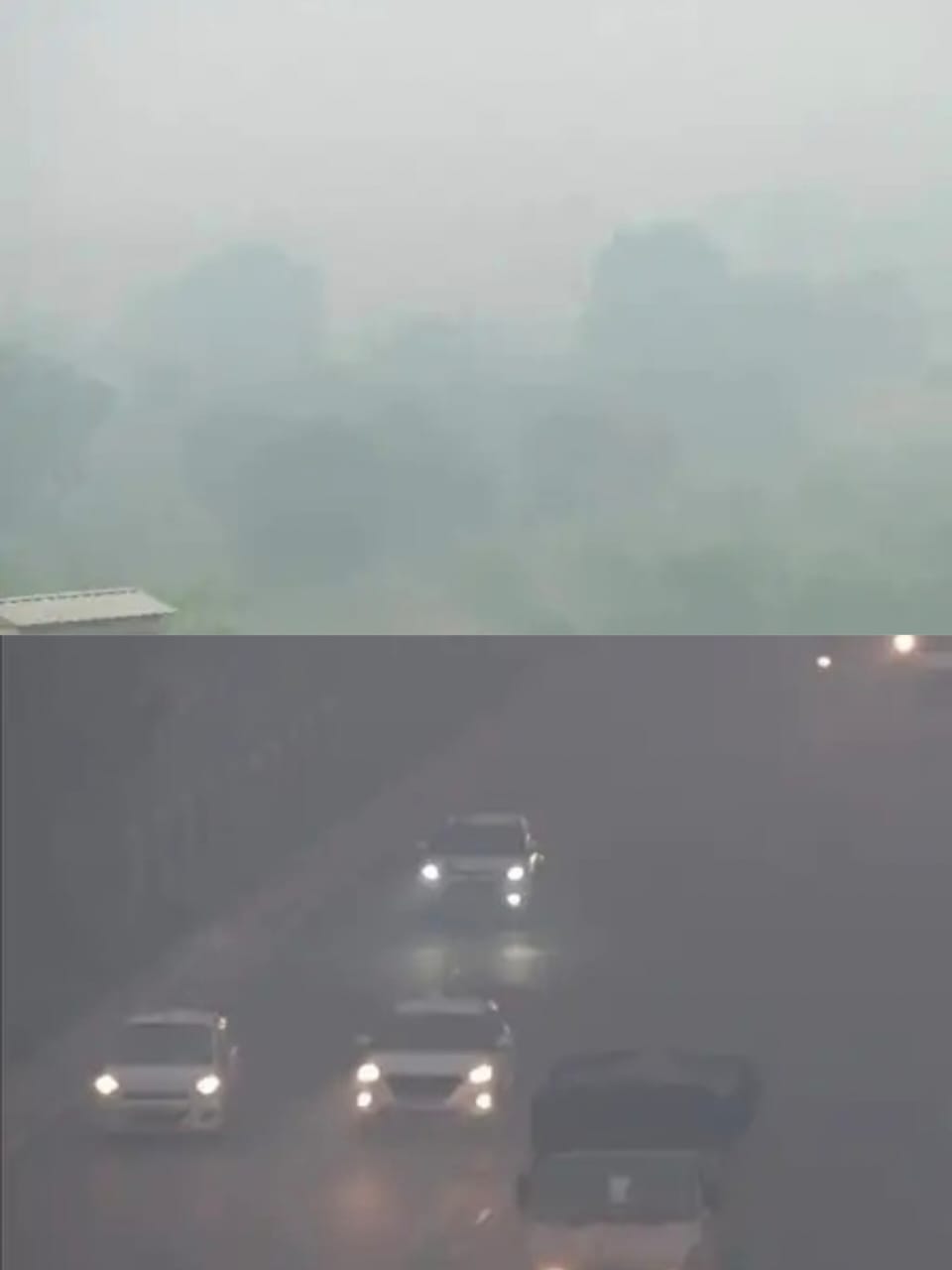 दिल्ली में फिर छाया प्रदुषण का घना कोहरा सांस लेना मुश्किल 