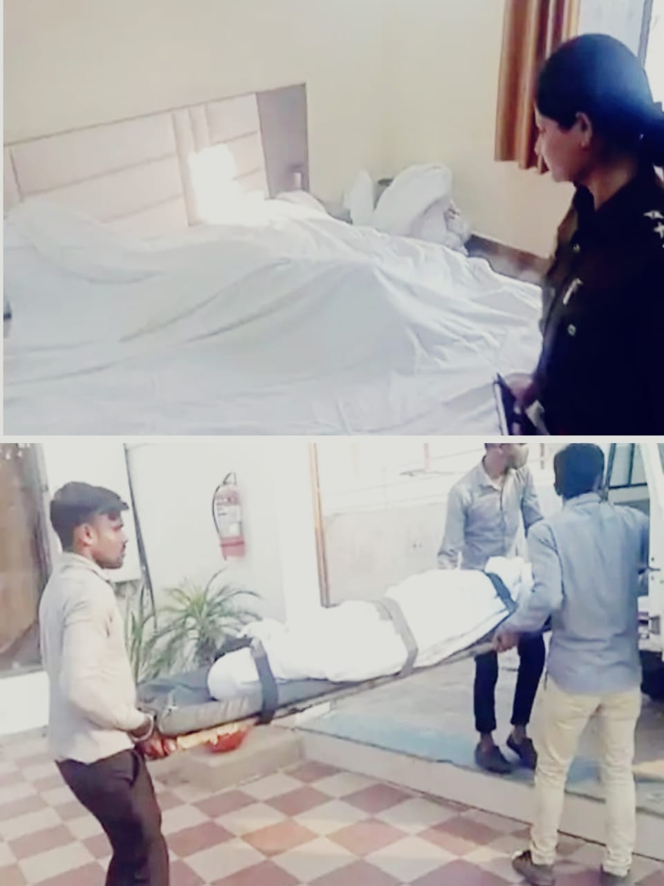 जबलपुर के एक रेसॉर्ट में मिली लड़की की लाश रजाई में लिपटा  था शव 