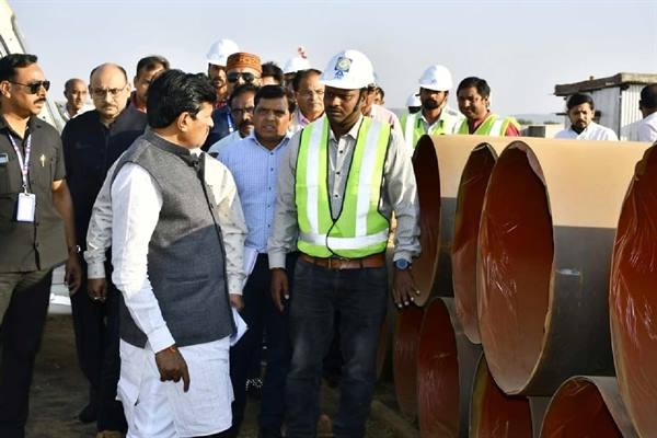 परियोजना में उपयोग होने वाले पाइप की गुणवत्ता पर रखें विशेष ध्यान 