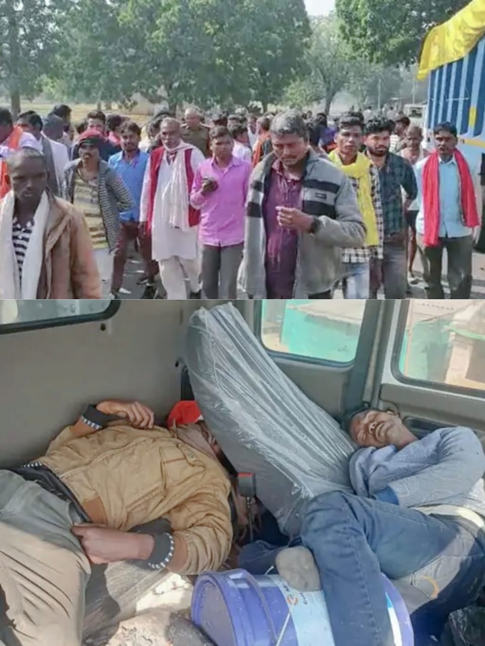 ट्रक के केबिन में अलाव जलाकर सोए दो भाई दम घुटने से मौत 