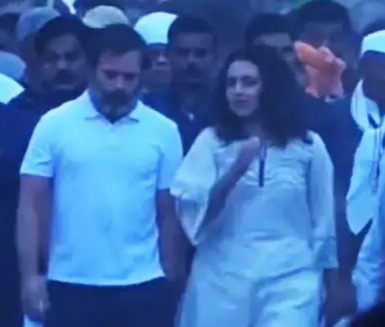 राहुल की भारत जोड़ो यात्रा में स्वरा के भास्कर के शामिल होने पर बवाल 