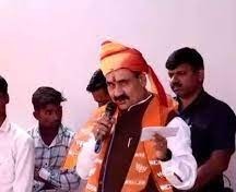 मध्यप्रदेश के गृहमंत्री ने गोधरा में किया लोगों को संबोधित 