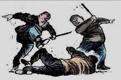 पैसों के लेनदेन पर हुआ विवाद एक पक्ष ने पटवारी को पीटा 