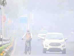 भोपाल में छाया सबसे घाना कोहरा 