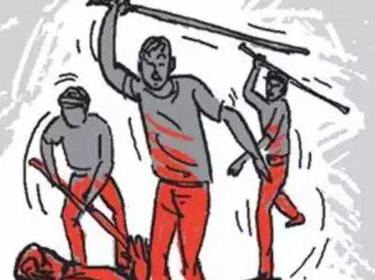 कार सवार पर किया बदमाशों ने हमला 