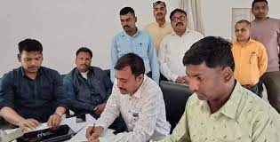 satna, Two officers ,education department 